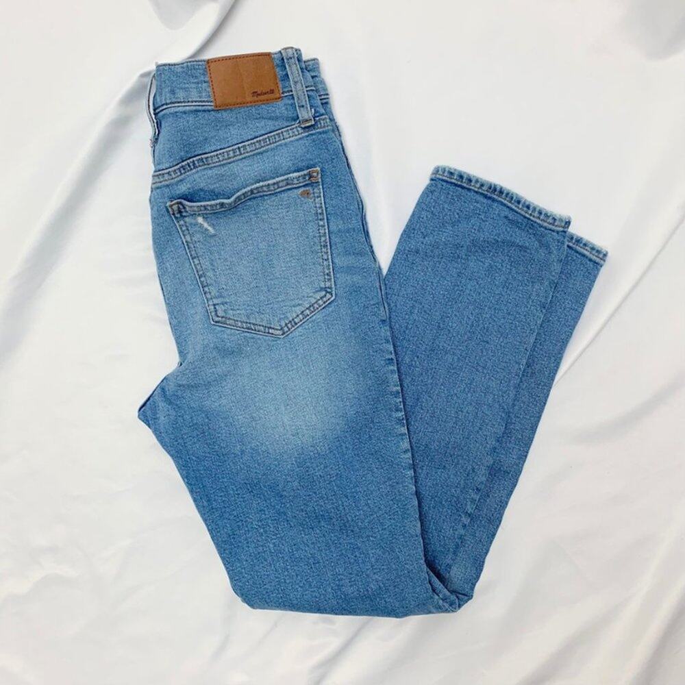 Madewell The Perfect Vintage Jean Distressed Light Wash Jeans Women’s Size 26